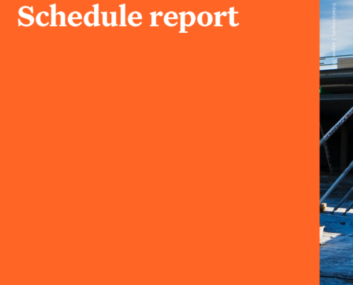 Schedule report