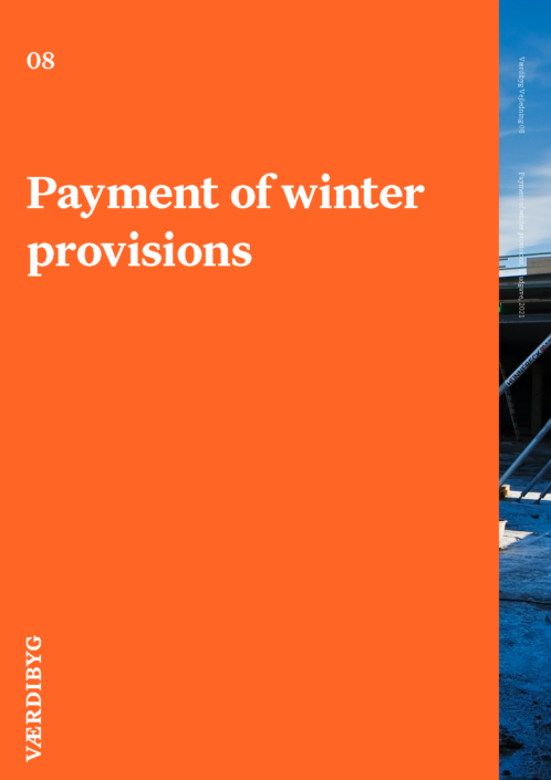 Payment of winter provisions