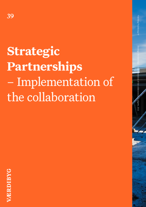 Strategic partnerships - implementation of the collaboration